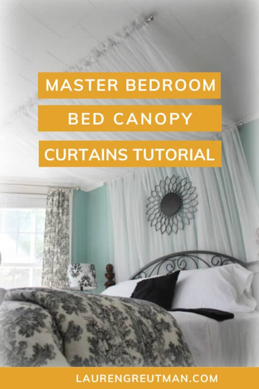 How To Make A DIY Bed Canopy With Curtains (2025)