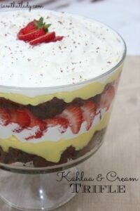 Kahlua Trifle & Muddy Buddy Recipes