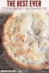 strawberry Rhubarb Pie