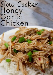 Slow Cooker Honey Garlic Chicken