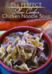 Slow Cooker Chicken Noodle Soup
