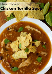 Chicken tortilla soup
