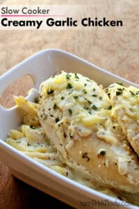 crockpot garlic chicken