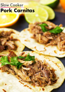 slow cooker carnitas recipe