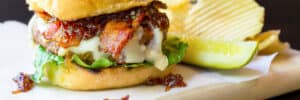Bacon cheeseburger
