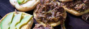 Shredded Beef Sandwiches