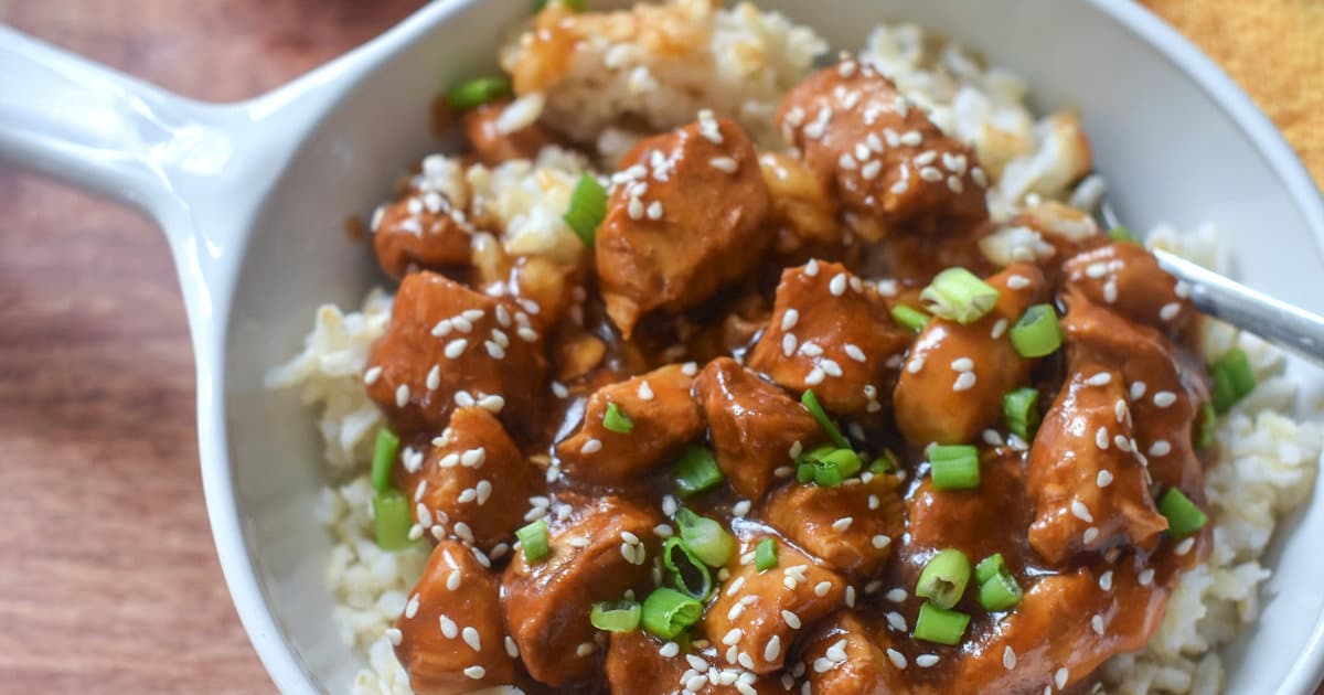 Easy Crock Pot General Tso's Chicken Recipe