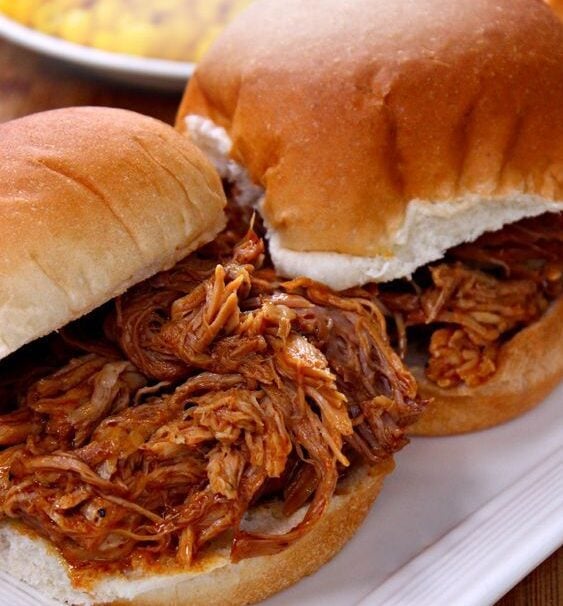 Pulled pork sandwiches