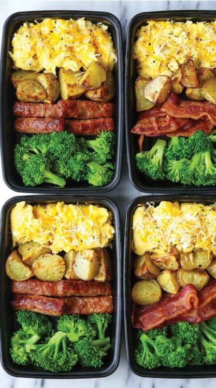 41 Healthy Meal Prep Ideas You Need This Week 5 Bacon & Egg Breakfast