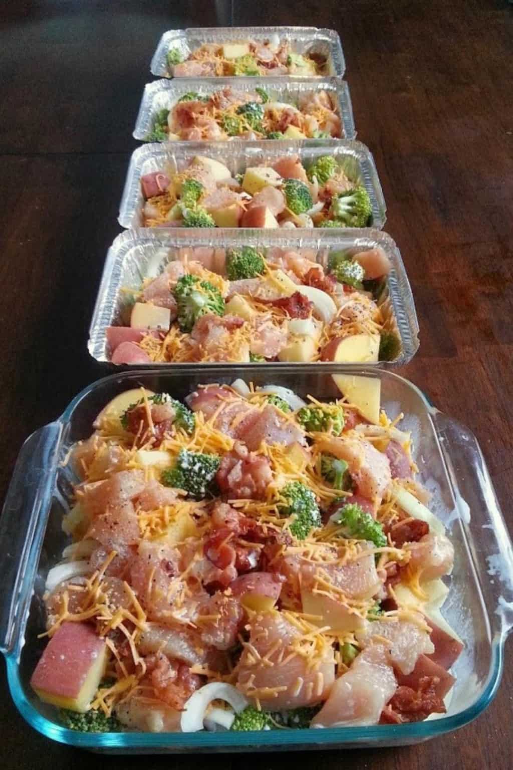 Chicken, Broccoli, Bacon, & Potato Bake