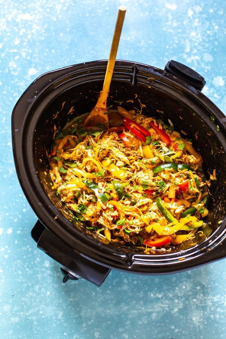 Crock Pot Chicken Fajitas
