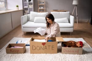 Decluttering Checklist Donating Decluttering And Cleaning Up Wardrobe