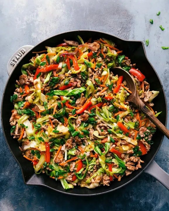41 Healthy Meal Prep Ideas You Need This Week 32 Egg Roll In A Bowl