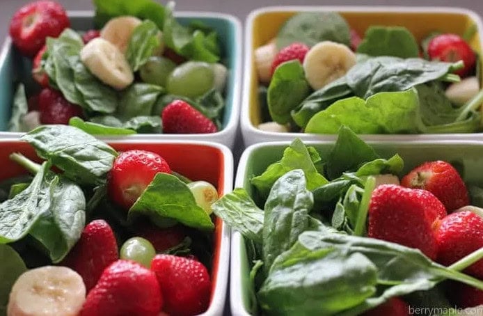 41 Healthy Meal Prep Ideas You Need This Week 13 Freezer Strawberry and Greens Smoothie Packs