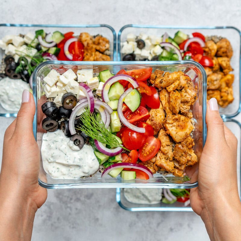41 Healthy Meal Prep Ideas You Need This Week 30 Greek Chicken Meal Prep Bowls