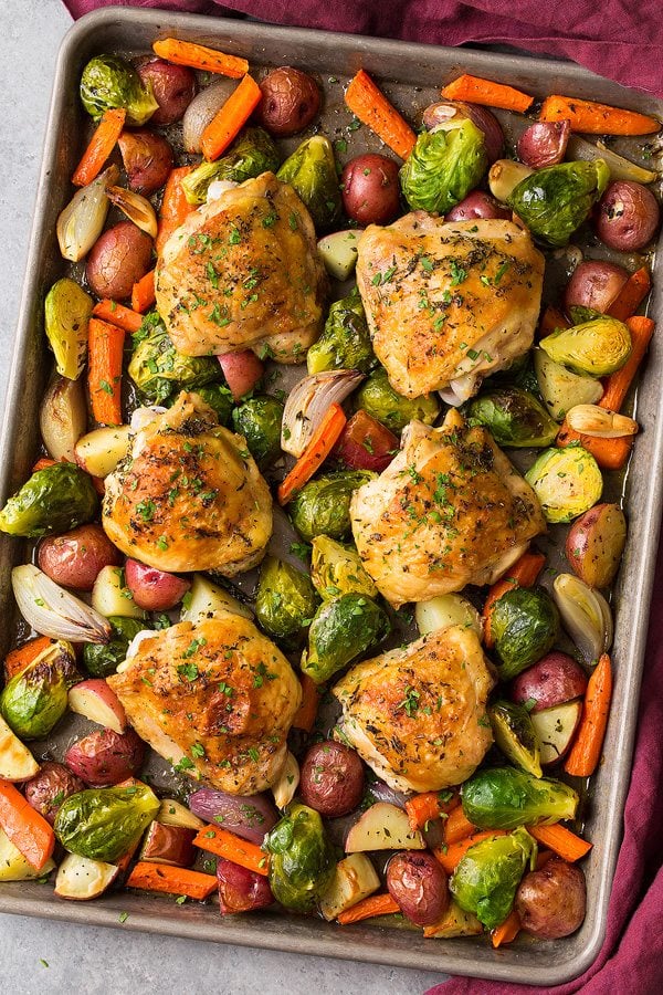Herb-Roasted Chicken & Vegetables