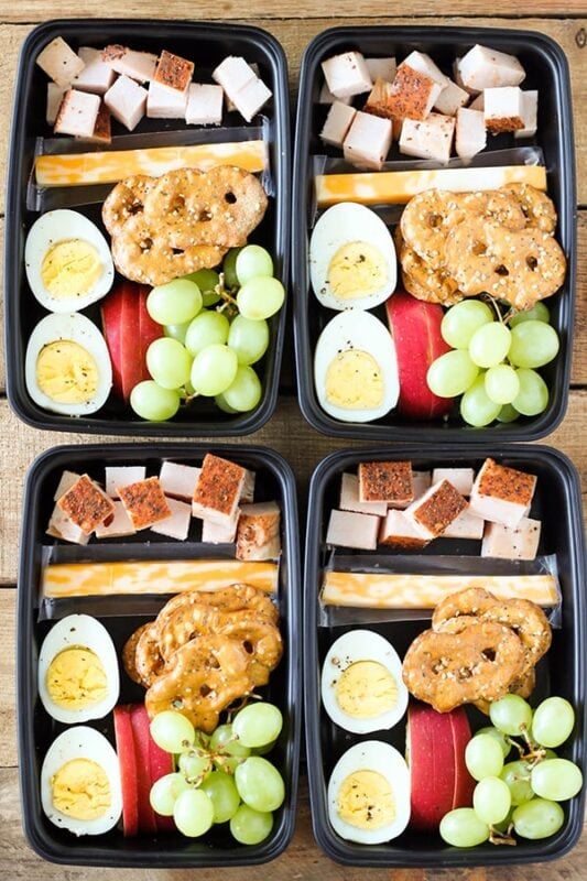 41 Healthy Meal Prep Ideas You Need This Week 33 Protein Snack Pack Lunch Meal Prep