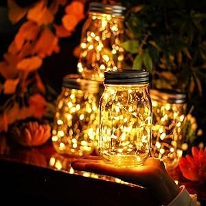 Mason Jar Solar Lights