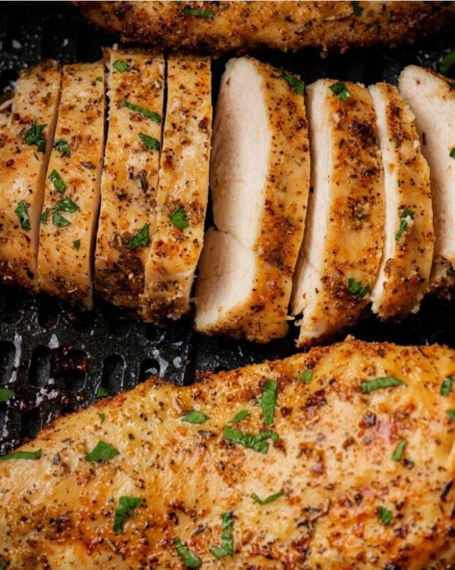 200-Calorie Meals - Air Fryer Grilled Chicken