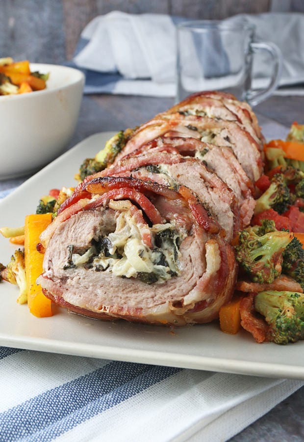 Bacon-Wrapped Pork Loin