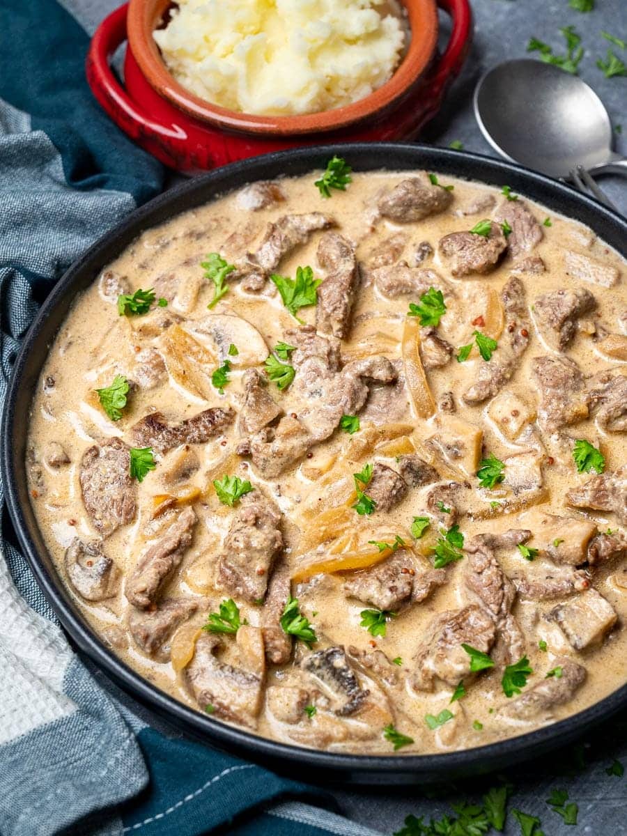 Beef Stroganoff