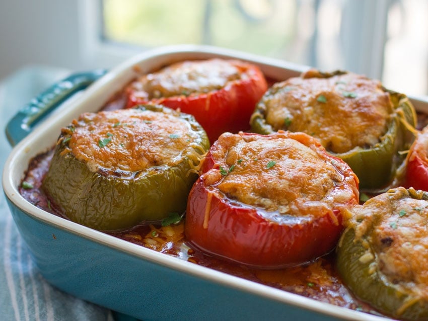 Keto Stuffed Bell Peppers