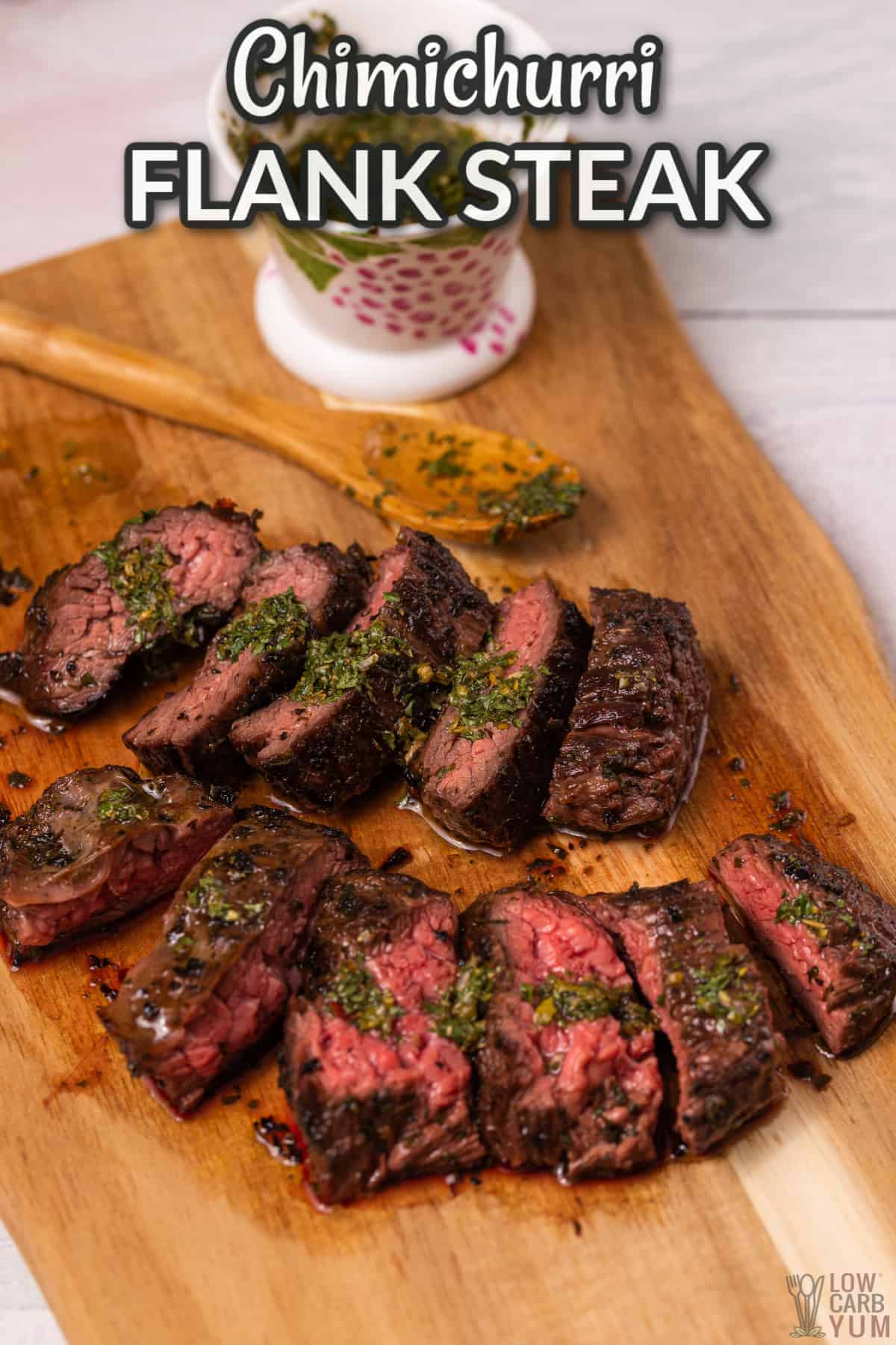 Steak with Chimichurri Sauce