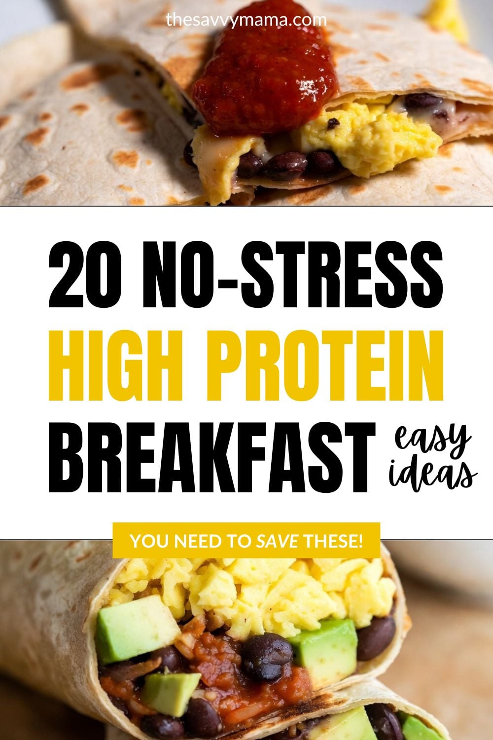 20 No-Stress High Proteinn Breakfast