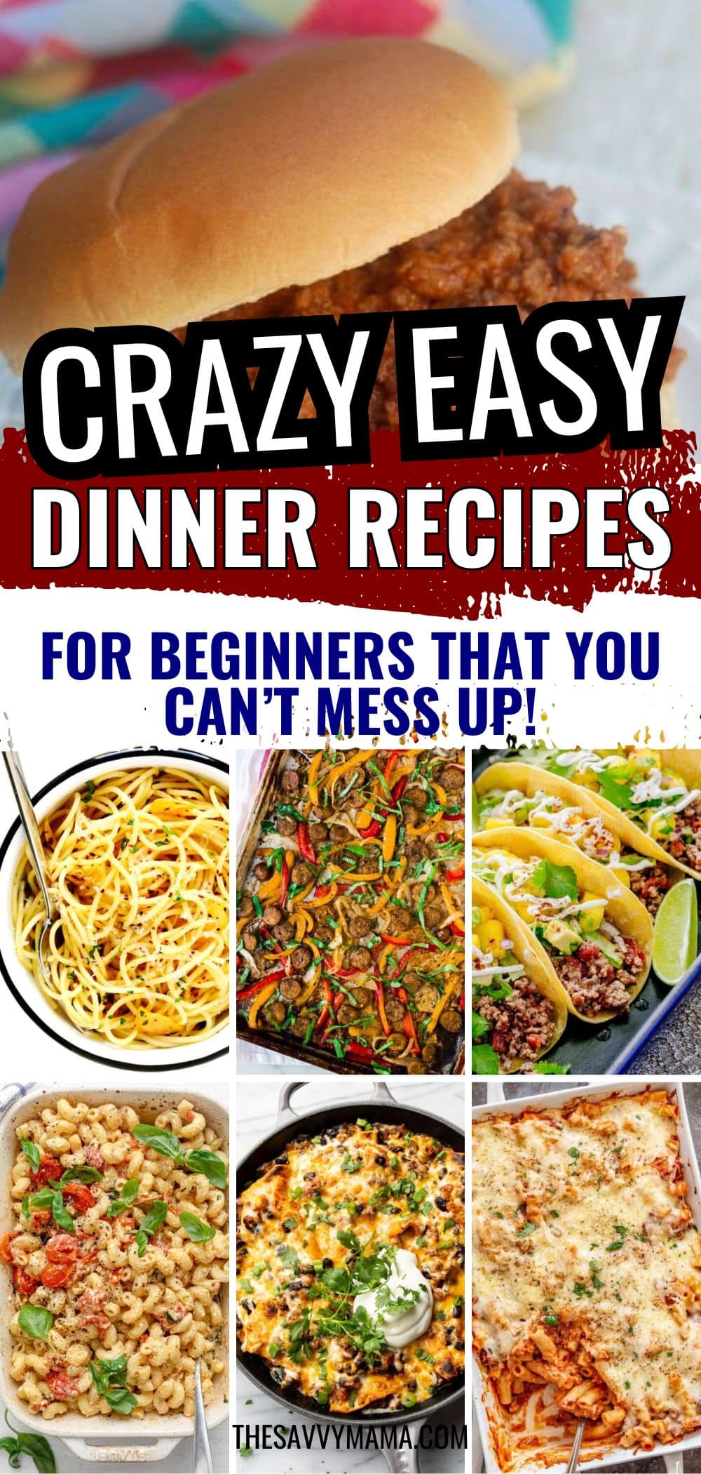 20 Easy Dinner Recipes For Beginners That Require Zero Cooking Skills