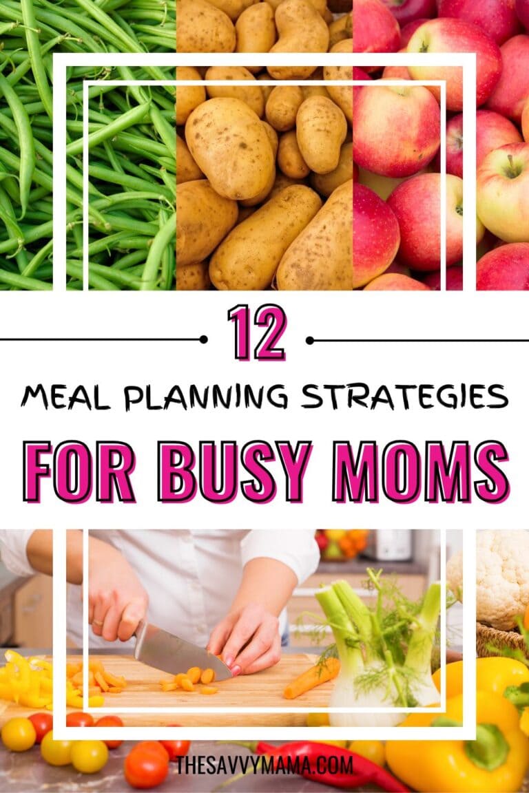 12 Meal Planning Strategies for Busy Moms