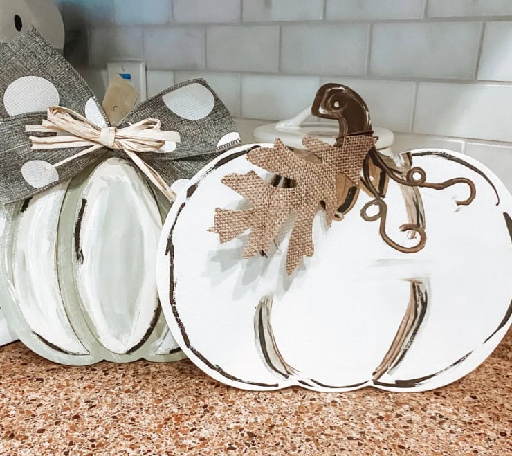 50 Dollar Tree Fall Decor Ideas To Transform Your Budget 45 Paint Dollar Tree Pumpkins
