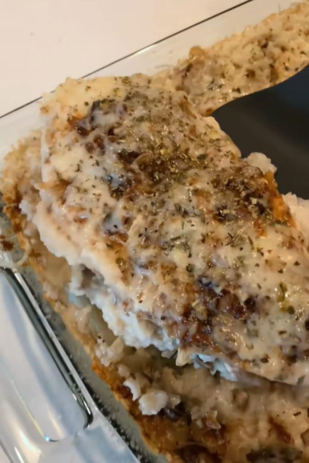 Creamy rice and mushroom chicken baked together in one cozy dish, one of those dump and bake recipes that makes dinner feel easy and comforting.