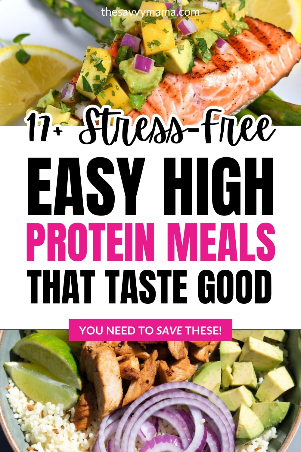 Easy high protein meals