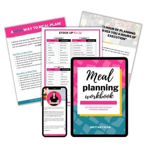 Meal Plan Workbook